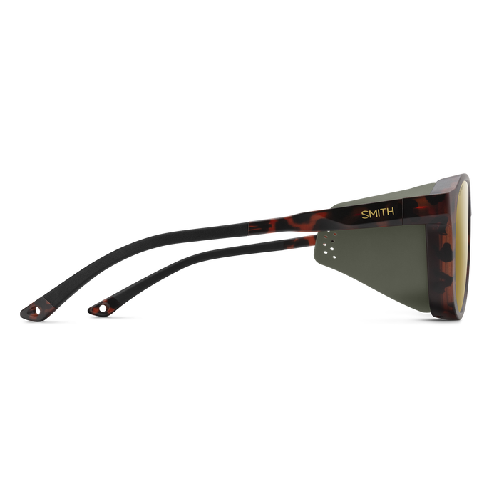 Smith Venture Sunglasses - Matte Tortoise + ChromaPop Glass Polarized Bronze Mirror Lens