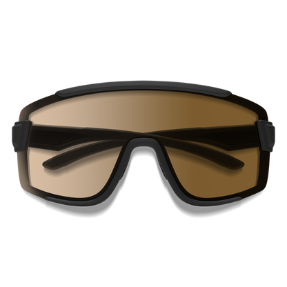 Smith Wildcat Sunglasses - Matte Black + ChromaPop Photochromic Brown Lens