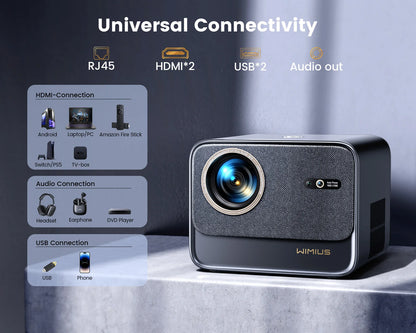 Wimius Video Projector K9
